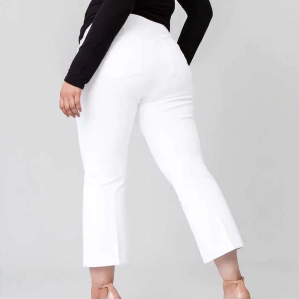 SPANX Crisp White Flare Pants